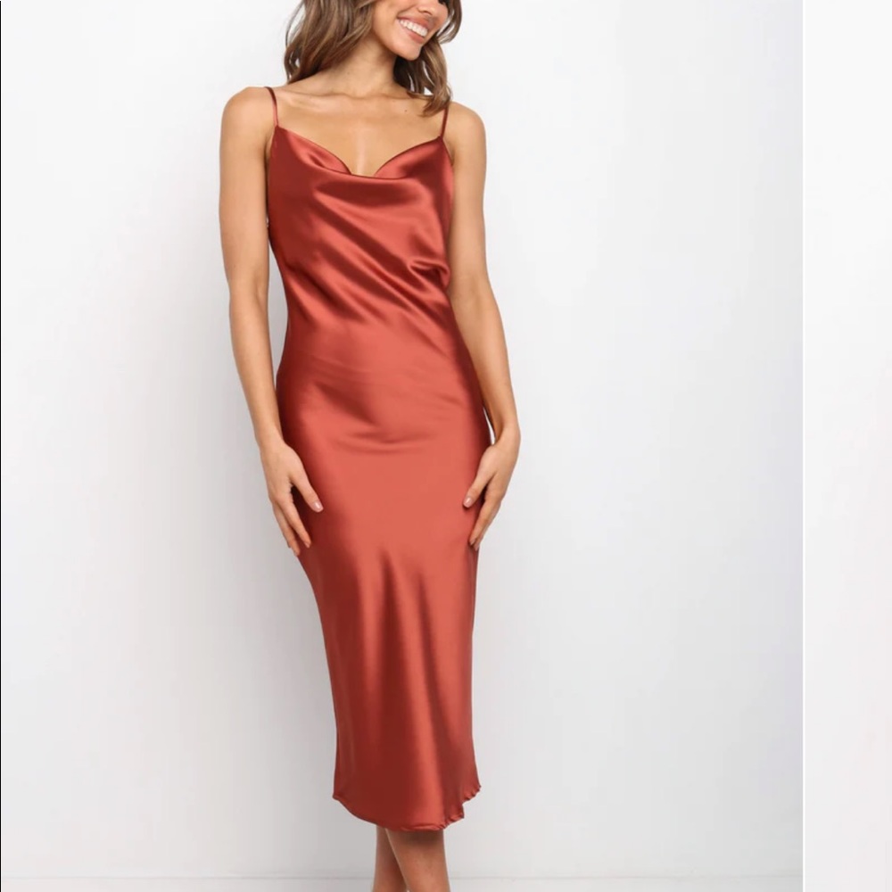 Petal + Pup Persia Dress in Rust Size 6